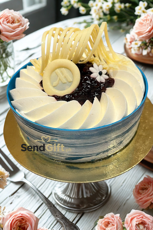 Manila Marriott Hotel - Blueberry cheese cake