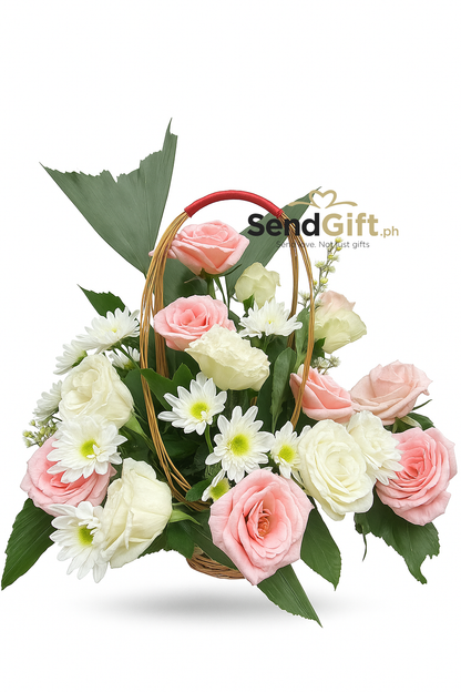 Charming Grace Floral Basket (All Souls’ Day/ Undas Collection)