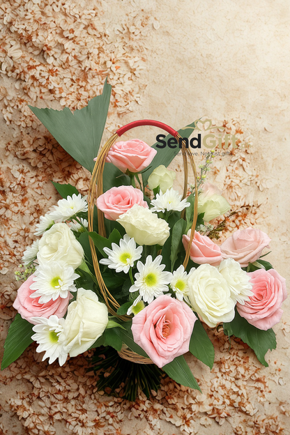 Charming Grace Floral Basket (All Souls’ Day/ Undas Collection)