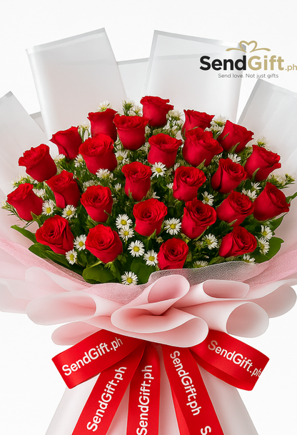 Classic Love – 36 Red Roses Bouquet