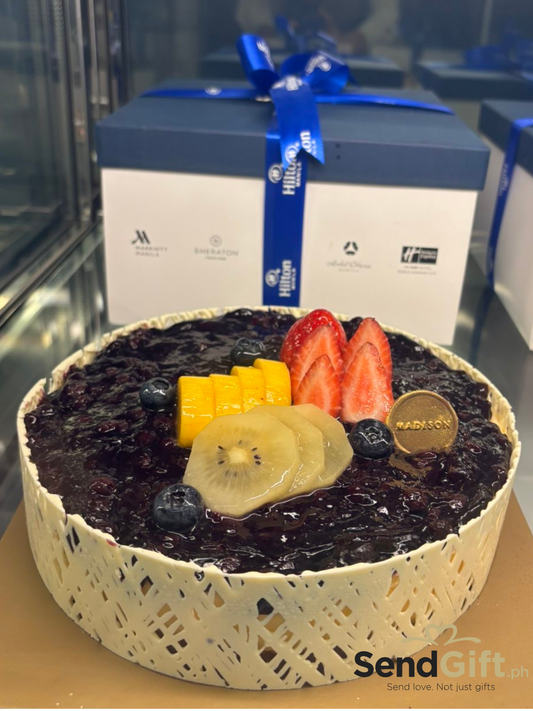 Hilton Hotel - Blueberry Cheese Cake