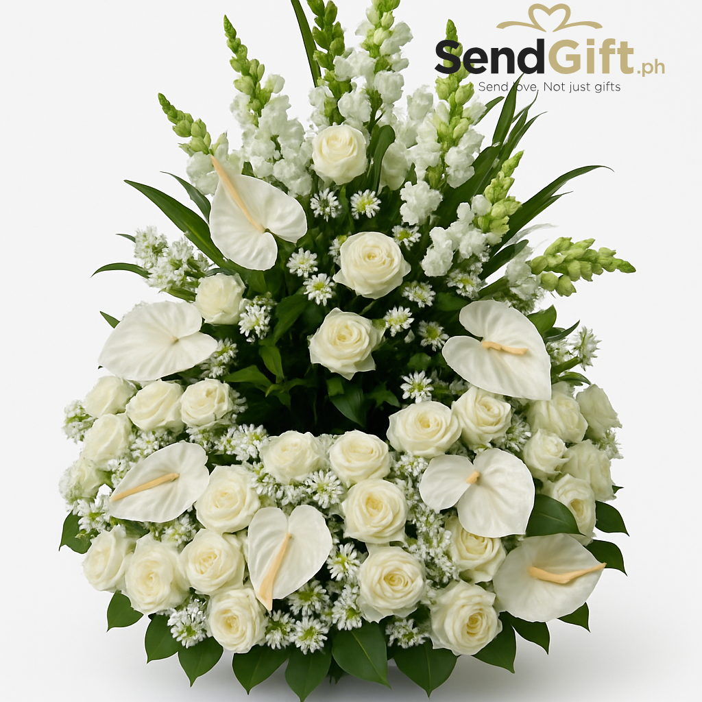 Pure Serenity Sympathy Arrangement