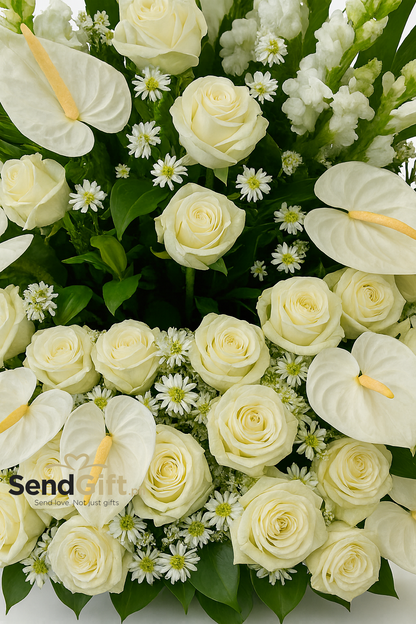 Pure Serenity Sympathy Arrangement