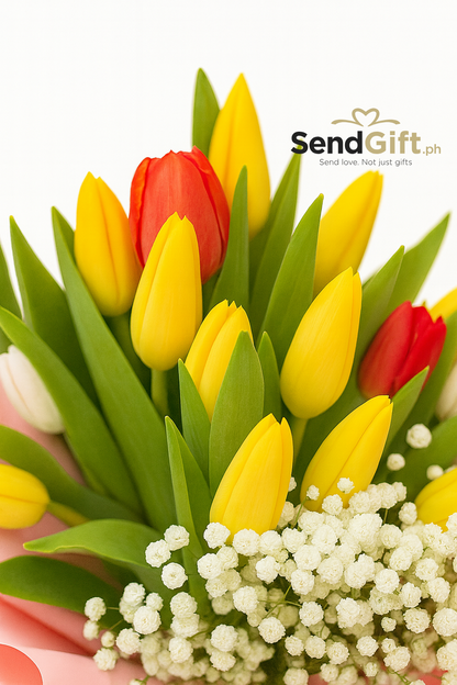 Sunny Delight Tulip Bouquet