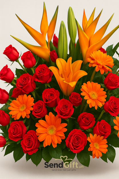 Tropical Radiance Basket